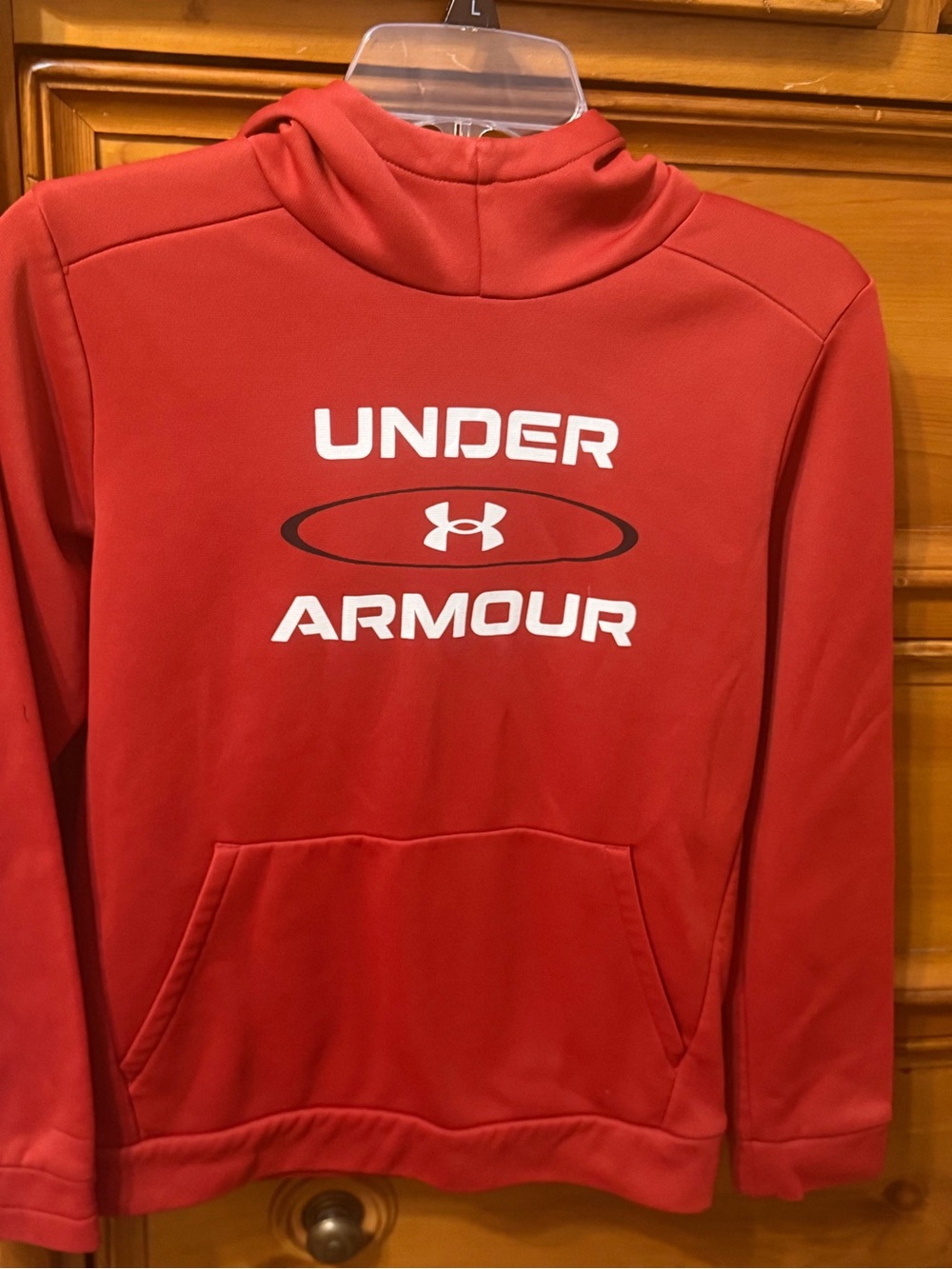 Under Armour Youth Red Hoodie Sweatshirt